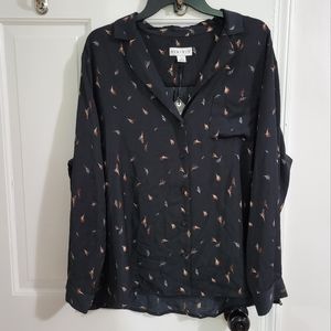 Ava & Viv no gap button down NWT, size 1x